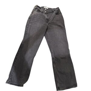 Abercrombie & Fitch Black Curve Love 90s Relaxed Jean High Rise